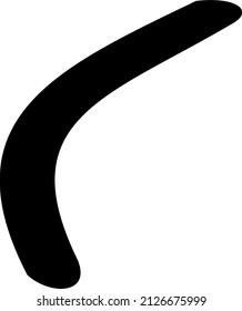 Boomerang is a throwing weapon typical of the tribes of Australia used for hunting