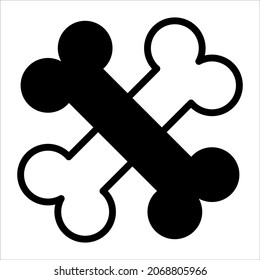 Boonen Vektorschwarz gefüllte Umrisssymbol. Moderne, dünne Liniensymbole. Sammlung traditioneller Elemente.