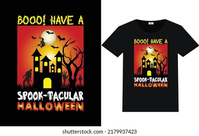 ¡Booo! Tener una Halloween de habla-tagua