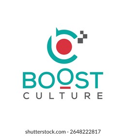 A "Boost Culture Technologies" logo likely combines elements of growth and innovation. It aims to visually represent enhanced workplace environments, fostering collaboration and progress through cutti
