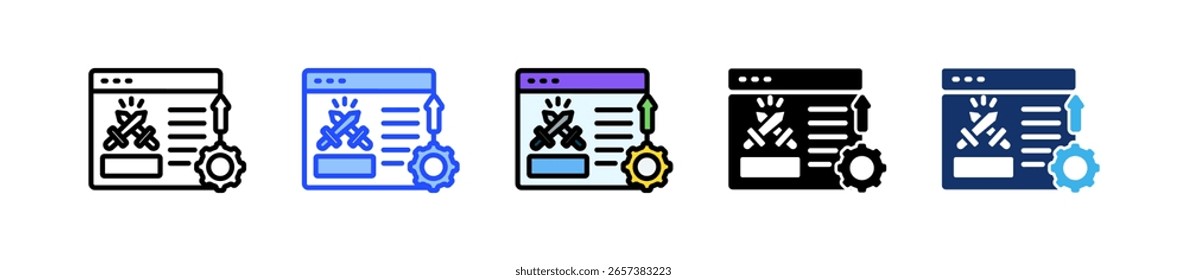Boost Icon Collection With Multiple Styles