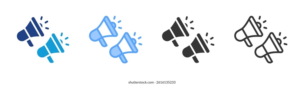 Boost Marketing icon set multiple style collection
