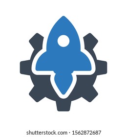 boost vector glyph colour icon 