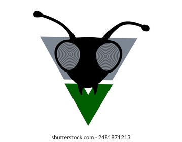 Impulsa tu marca con el logo de Grasshopper Face: símbolo de agilidad y prosperidad