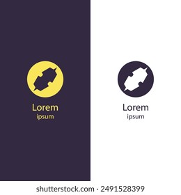 Boost your brand with this modern abstract logo. Ideal for any business, this high-quality vector design lets you easily change colors and add your brand name.