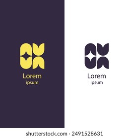 Boost your brand with this modern abstract logo. Ideal for any business, this high-quality vector design lets you easily change colors and add your brand name.