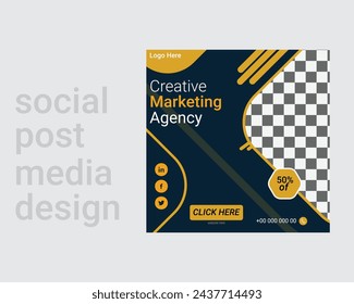 Boost Your Brand's Visibility with this Corporate Social Media Template