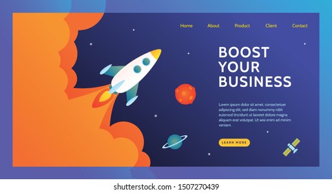 Boost Your Business Landing Page