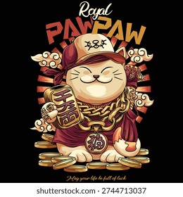 Boost your designs with this premium vector illustration of the iconic Japanese 