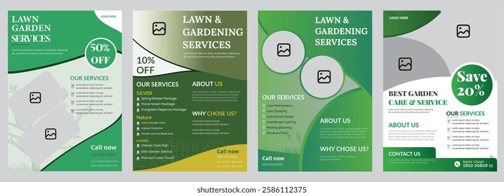 Boost your lawn and garden business with this creative flyer template. Designed for gardeners and landscapers, it’s the perfect way to advertise your services and attract local clients.