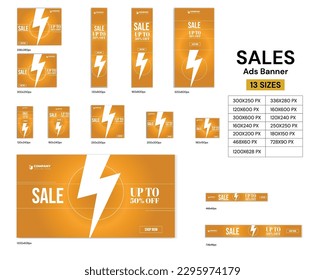 Boost Your Sales With Eye-Catching Flash Sale Ads Banner Design In A Bright Theme With A Modern Template Layout.