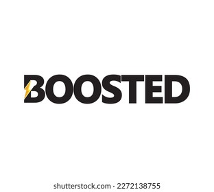 Boosted logo, BD logo, BD letter logo