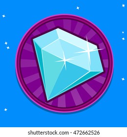 booster diamond icon for Mobile Game