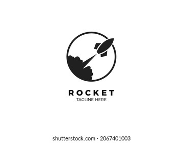 Booster Logo, Rocket advance logo designs template. 