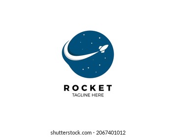 Booster Logo, Rocket Advance Logo Designs Template. 