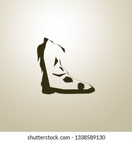 boot brown country type