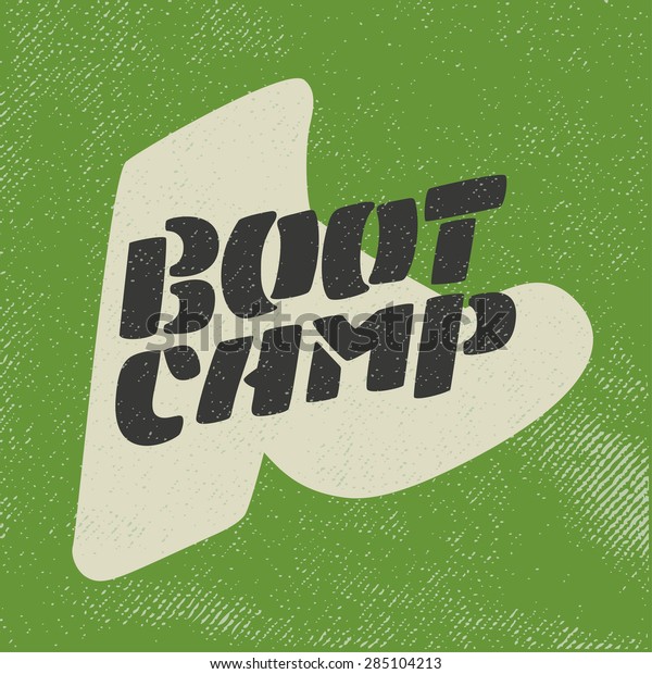 Boot Camp Stock Vector (Royalty Free) 285104213 | Shutterstock