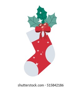 Boot of Christmas season design