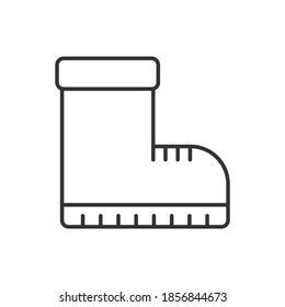 ilustración del vector de icono de calzado
