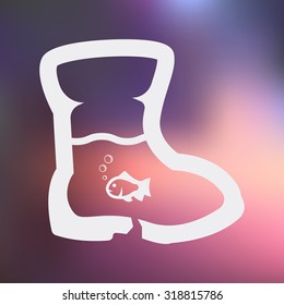 Boot icon. 