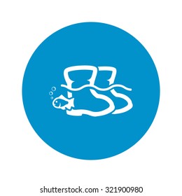 Boot icon. 