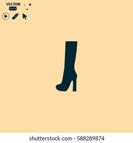 Boot Icon. 