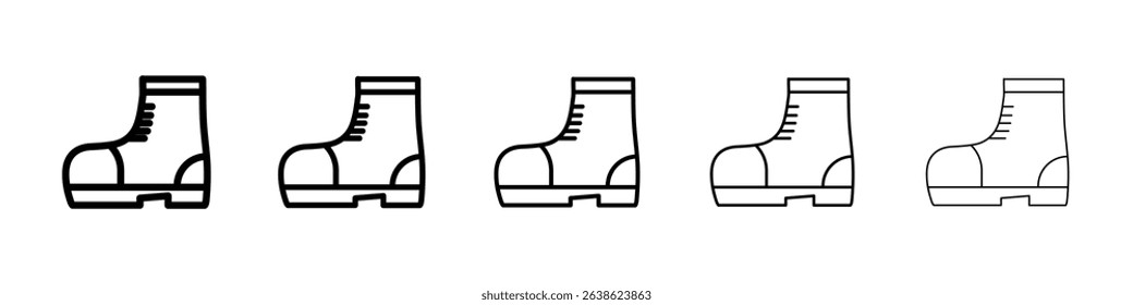 Boot icon concept. graphic design, logo, Web, UI.