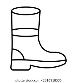 Boot Icon Design For Personal And Commercial Use.