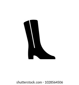boot icon. Element of women's accessories icon. Premium quality graphic design. Signs,  symbols collection icon for websites, web design, mobile app on white background