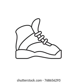 boot icon illustration isolated vector sign symbol