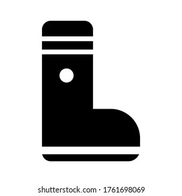 boot  icon or logo isolated sign symbol vector illustration - high quality black style vector icons
