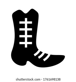 boot  icon or logo isolated sign symbol vector illustration - high quality black style vector icons
