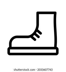 boot icon or logo isolated sign symbol vector illustration - high quality black style vector icons
