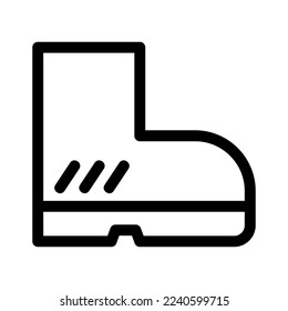 boot icon or logo isolated sign symbol vector illustration - high quality black style vector icons
