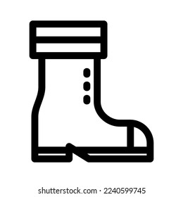 boot icon or logo isolated sign symbol vector illustration - high quality black style vector icons
