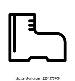 boot icon or logo isolated sign symbol vector illustration - high quality black style vector icons