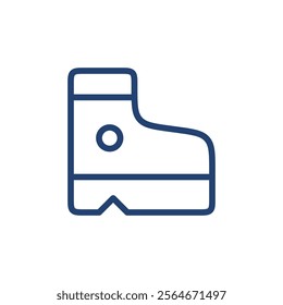 Boot icon Outline icon sign