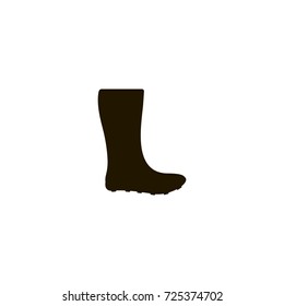 boot icon. sign design