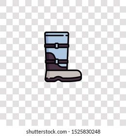 boot icon sign and symbol. boot color icon for website design and mobile app development. Simple Element from arctic collection for mobile concept and web apps icon.