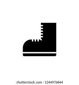 boot icon vector