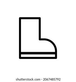 Boot icon vector illustration symbol design