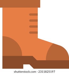 Boot icon vector image. Suitable for mobile application web application and print media.