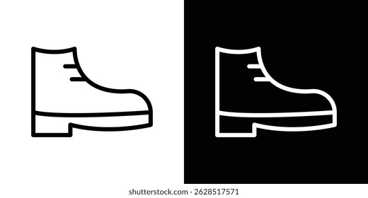 Boot icon vector for web, computer and mobile apps