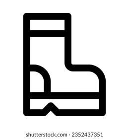 boot icon for your website, mobile, presentation, and logo design.