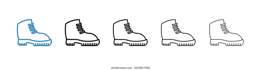 Boot icons collection vectors for web ui