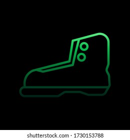 boot line nolan icon. Simple thin line, outline vector of camping icons for ui and ux, website or mobile application
