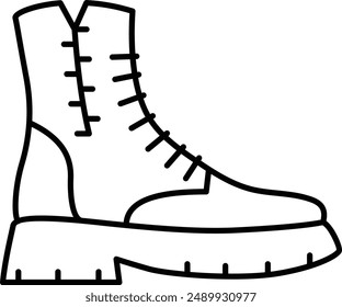 boot loafers icon from side angle