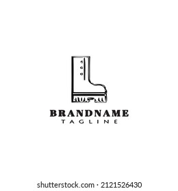 boot logo icon design template modern vector illustration