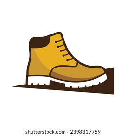 Boot logo images illustration design