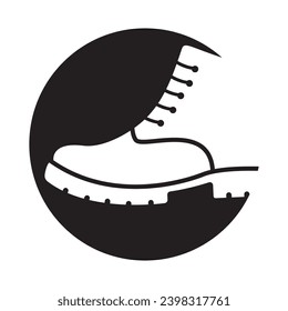 Boot logo images illustration design